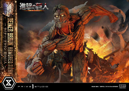 [Pre-order] Attack on Titan - Reiner Braun Armored Titan Ultimate Diorama Masterline Statue