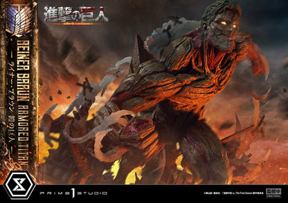 [Pre-order] Attack on Titan - Reiner Braun Armored Titan Ultimate Diorama Masterline Statue