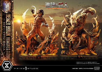 [Pre-order] Attack on Titan - Reiner Braun Armored Titan Ultimate Diorama Masterline Statue