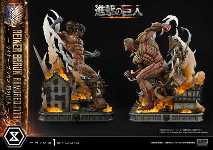 [Pre-order] Attack on Titan - Reiner Braun Armored Titan Ultimate Diorama Masterline Statue