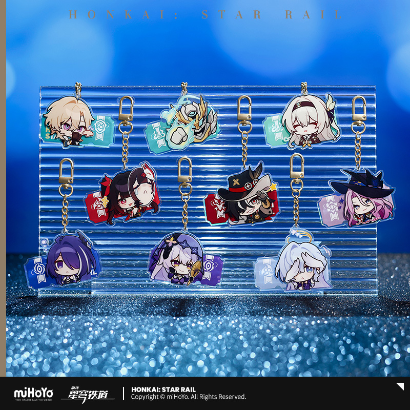 【Pre-Order】Honkai: Star Rail - Pom-Pom Gallery Acrylic Keychain