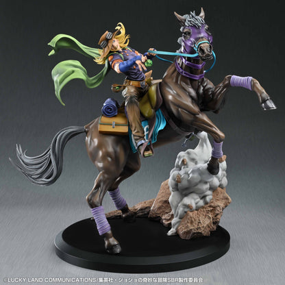 [Pre-order] JoJo's Bizarre Adventure Steel Ball Run - Gyro Zeppeli & Valkyrie Super Figure Art Collection