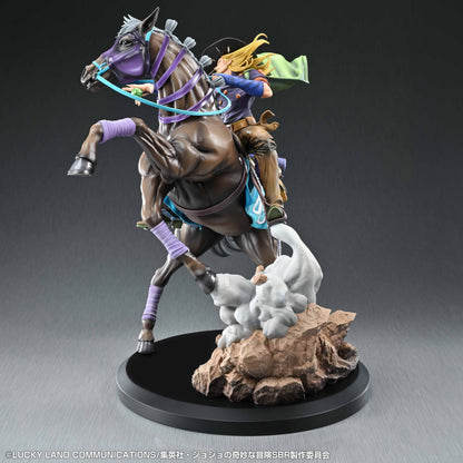 [Pre-order] JoJo's Bizarre Adventure Steel Ball Run - Gyro Zeppeli & Valkyrie Super Figure Art Collection
