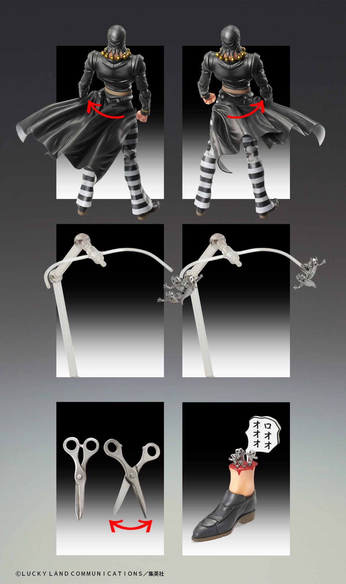 [Pre-order] JoJo's Bizarre Adventure Part 5 - Risotto Nero Super Action Statue