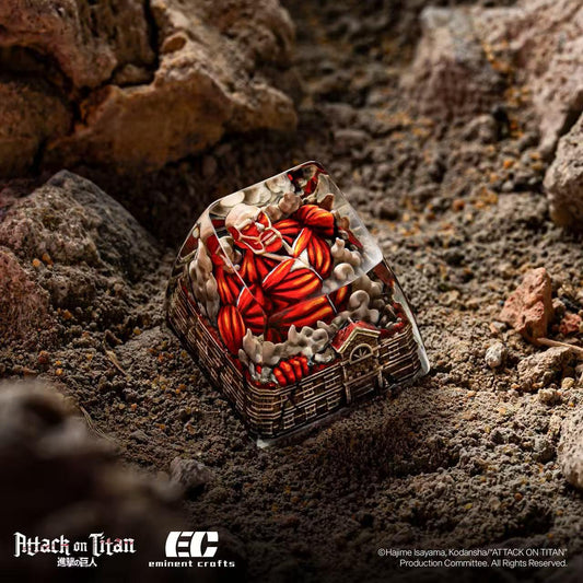 【Pre-order】Attack on Titan - Colossal Titan Keycap (Resin)