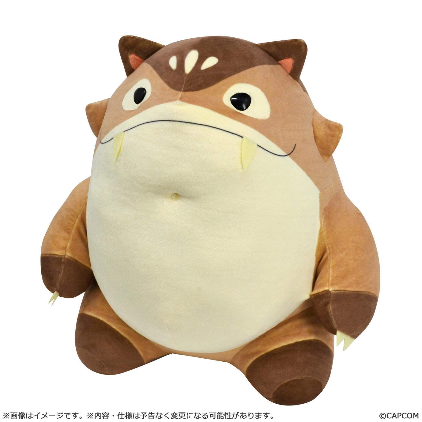 【Pre-order】MONSTER HUNTER WILDS - Wudwud Mochi-Cuddly Plush (Barrel "B")
