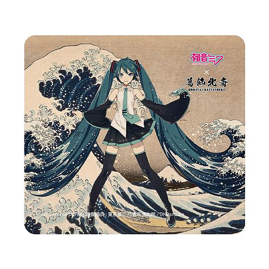 【Pre-order】Hokusai Katsushika x Hatsune Miku by iXima - Hatsune Miku Mouse Pad (The Great Wave off Kanagawa, Rerun)