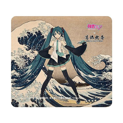 【Pre-order】Hokusai Katsushika x Hatsune Miku by iXima - Hatsune Miku Mouse Pad (The Great Wave off Kanagawa, Rerun)