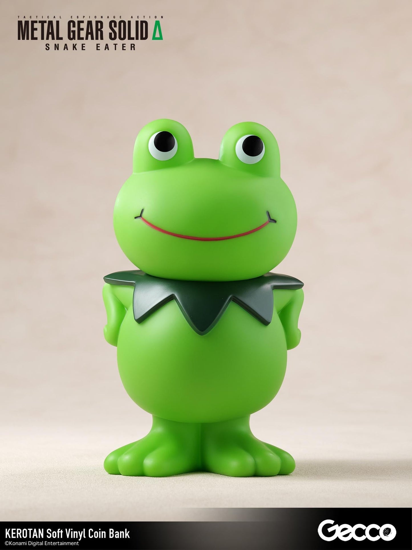 【Pre-order】METAL GEAR SOLID Δ: SNAKE EATER - KEROTAN Soft Vinyl Coin Bank