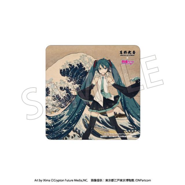 【Pre-order】Hokusai Katsushika x Hatsune Miku - Hatsune Miku Car Magnet (Thirty-six Views of Mount Fuji The Great Wave off Kanagawa, Rerun)