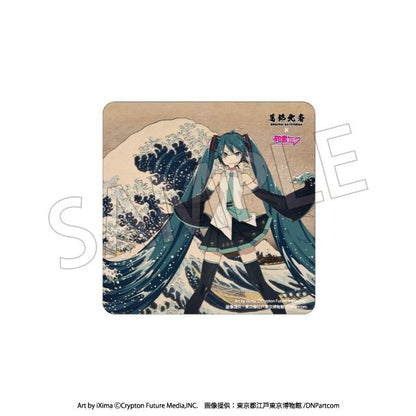 【Pre-order】Hokusai Katsushika x Hatsune Miku - Hatsune Miku Car Magnet (Thirty-six Views of Mount Fuji The Great Wave off Kanagawa, Rerun)
