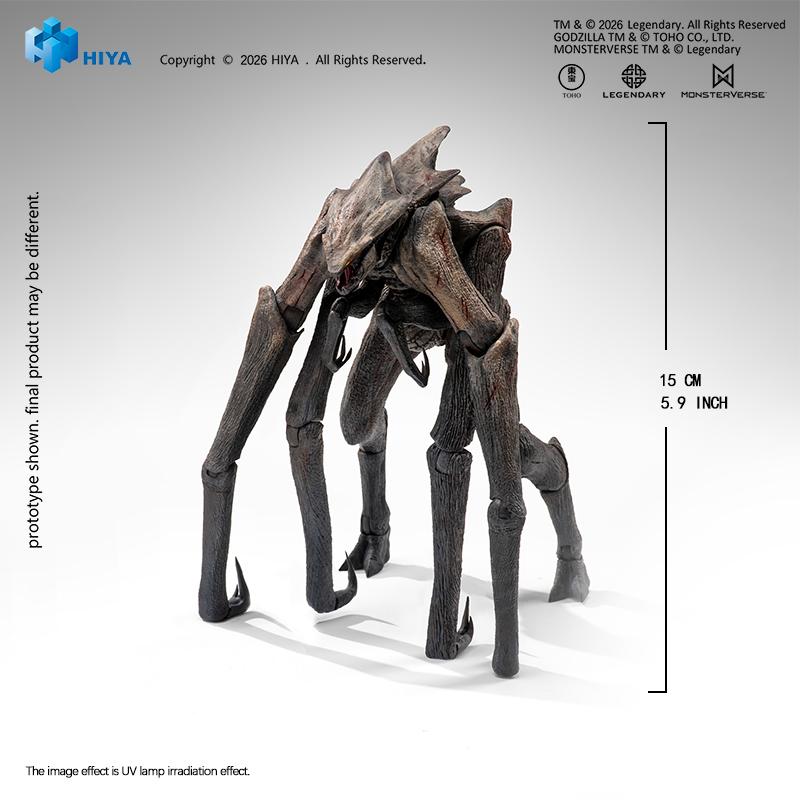 【Pre-order】Godzilla King of the Monsters - Muto Action Figure (HIYA Exquisite Basic Series None Scale 5.9 Inch)