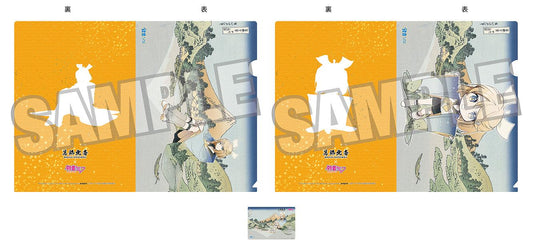 【Pre-order】Hokusai Katsushika x Hatsune Miku - Kagamine Rin A4 Clear File Set (by Rella; 2 Clear Files + 1 Card; Reflection in Lake at Misaka in Kai Province)