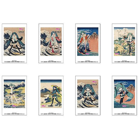 【Pre-order】Hokusai Katsushika x Hatsune Miku - Hatsune Miku Instant Photo Card (Blind Box; by iXima; Rerun)