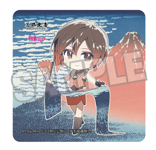 【Pre-order】Hokusai Katsushika x Hatsune Miku - MEIKO Sticker (Rella; Mini Character; Fine Wind, Clear Morning)