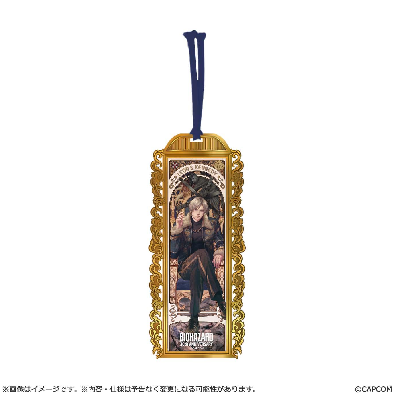 【Pre-order】Resident Evil 4 BIOHAZARD - Leon Metal Bookmark (30th, Rerun)