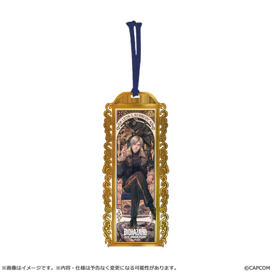 【Pre-order】Resident Evil 4 BIOHAZARD - Leon Metal Bookmark (30th, Rerun)