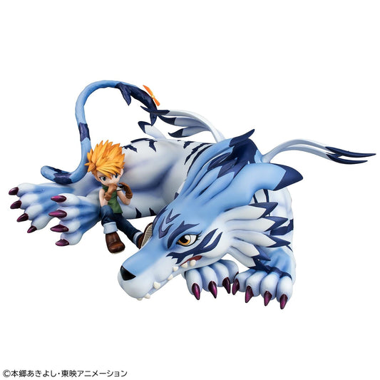【Pre-order】Digimon Adventure - Garurumon & Ishida Yamato G.E.M. Series Figure (Rerun)