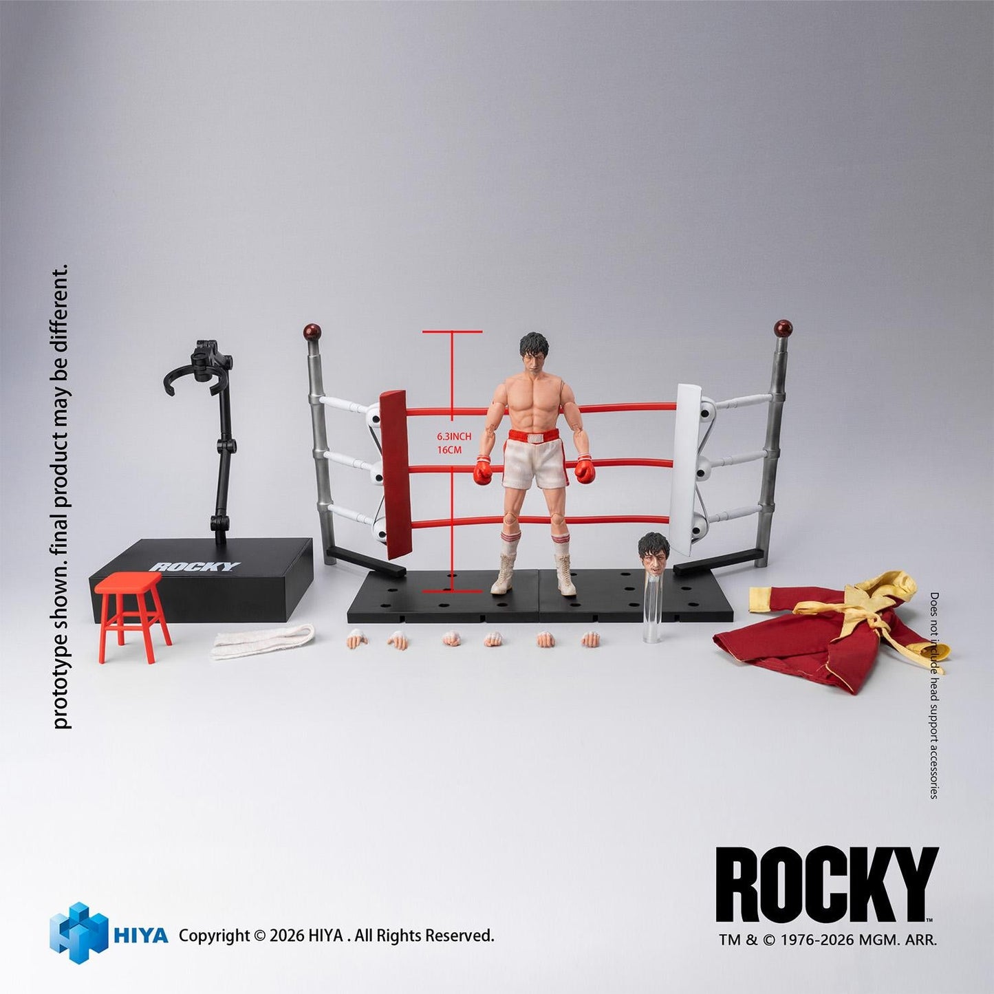【Pre-order】Rocky - Rocky Action Figure (HIYA Exquisite Super Series; 1/12 Scale; 6 Inch)