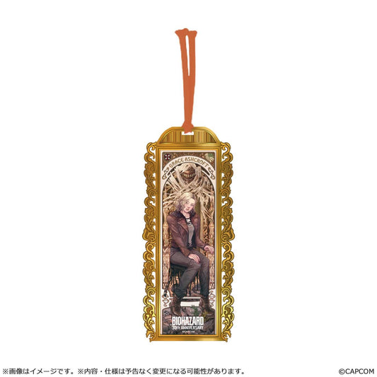 【Pre-order】Resident Evil 4 BIOHAZARD -  Metal Bookmark (30th, Grace, Rerun)