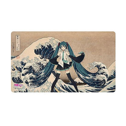 【Pre-order】Hokusai Katsushika x Hatsune Miku by iXima - Hatsune Miku Desk Mat (The Great Wave off Kanagawa, Rerun)