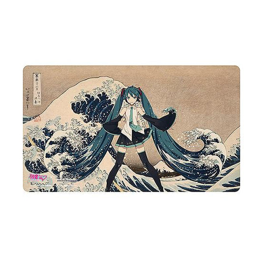 【Pre-order】Hokusai Katsushika x Hatsune Miku by iXima - Hatsune Miku Desk Mat (The Great Wave off Kanagawa, Rerun)