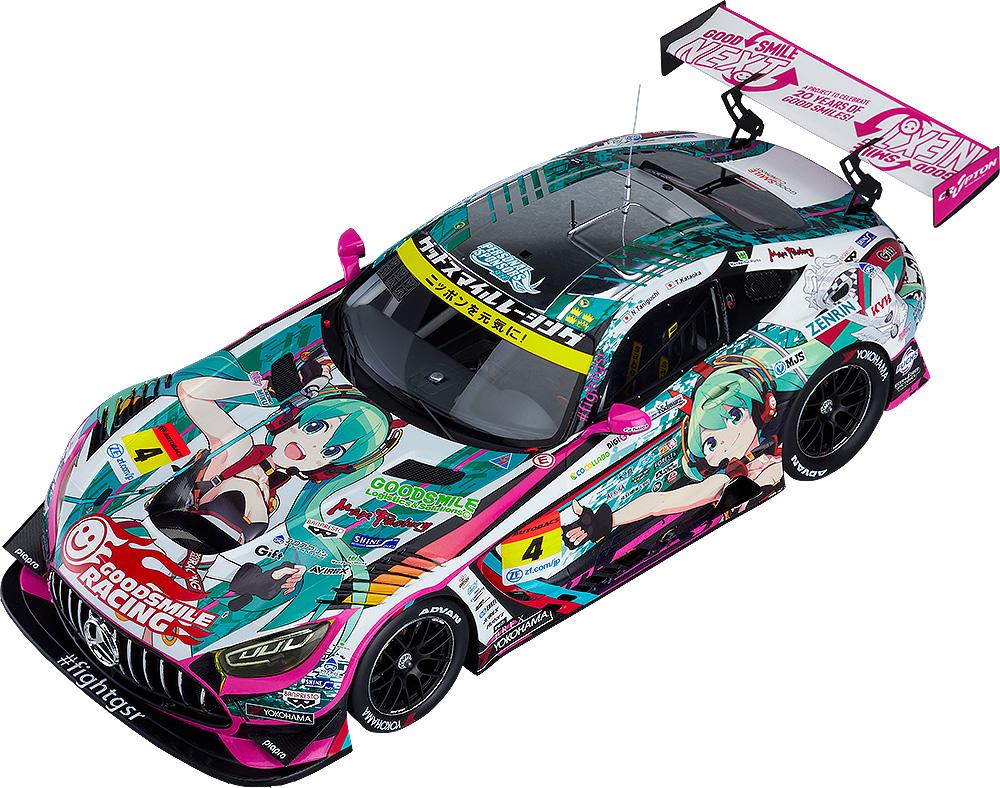 【Pre-order】Hatsune Miku - Hatsune Miku GT Project 1/18th Scale Good Smile Hatsune Miku AMG 2020 SUPER GT Okayama Test Ver. (Rerun)(Model Kits)