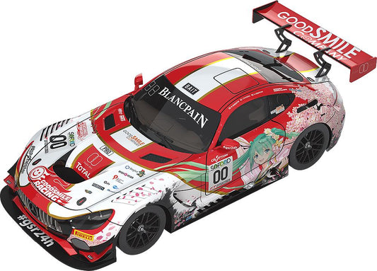 【Pre-order】Hatsune Miku - Hatsune Miku GT Project 1/18th Scale Good Smile Hatsune Miku AMG 2017 SPA24H ver. (Rerun)(Model Kits)