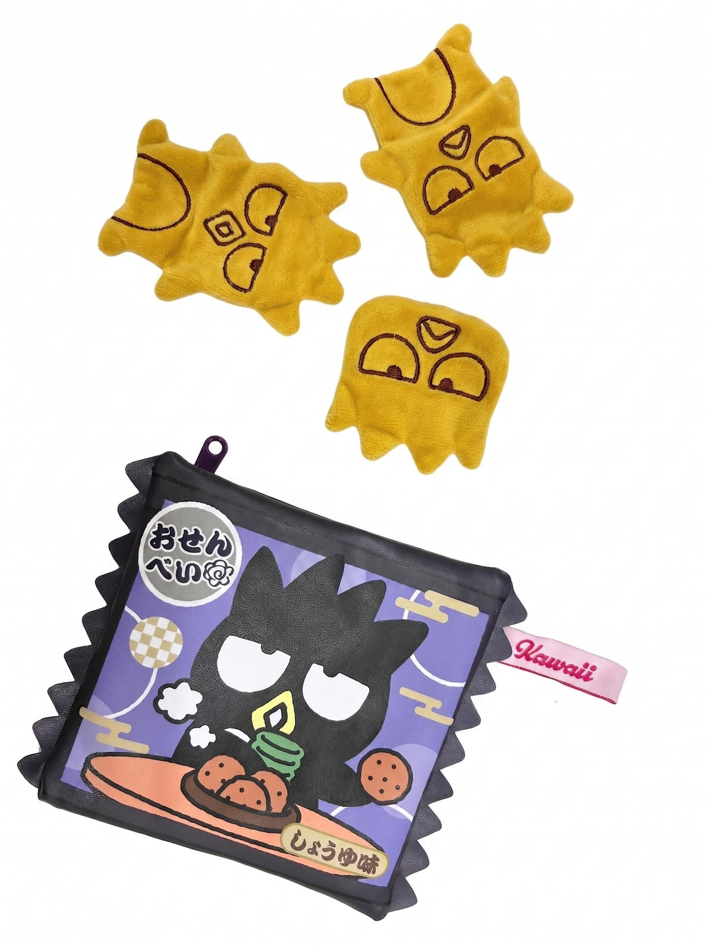 【Pre-order】Sanrio - Badtz-maru rice cracker (KawaiiYumYumMART Snack)