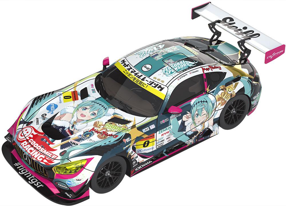【Pre-order】Hatsune Miku - Hatsune Miku GT Project 1/18th Scale Good Smile Hatsune Miku AMG: 2018 Final Race Ver. (Rerun)(Model Kits)