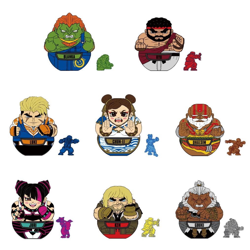【Pre-order】STREET FIGHTER -  Trading Play set (Blind Box; World in Your Pocket; Street Fighter 6)