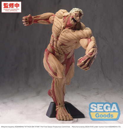 【Pre-order】Attack on Titan -  Reiner Braun Figure (GigantiX; Armored Titan Ver.)