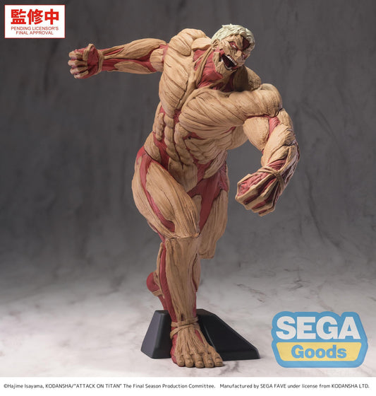 【Pre-order】Attack on Titan -  Reiner Braun Figure (GigantiX; Armored Titan Ver.)