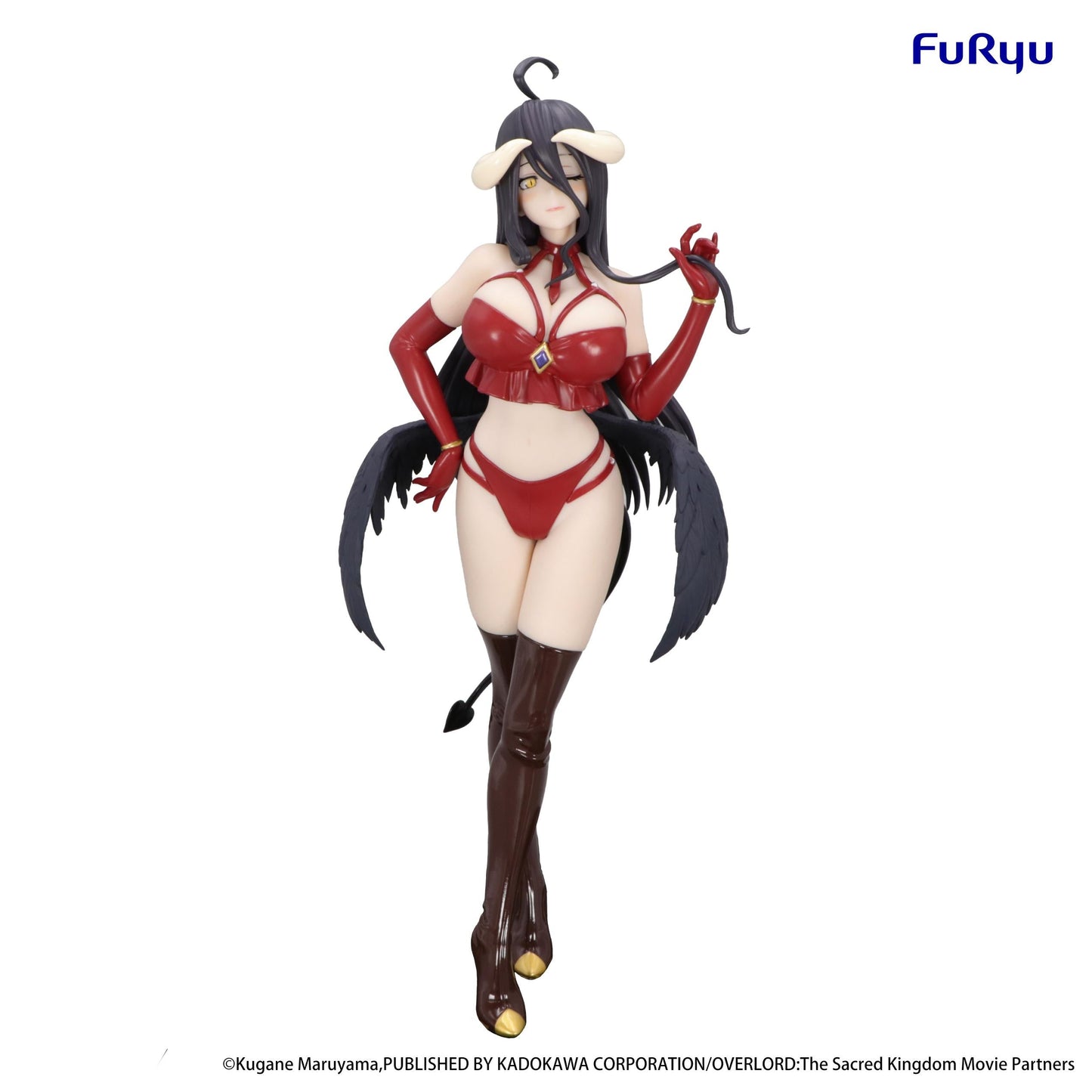 【Pre-order】OVERLORD - Albedo Figure (BiCute Dark; Red ver.)