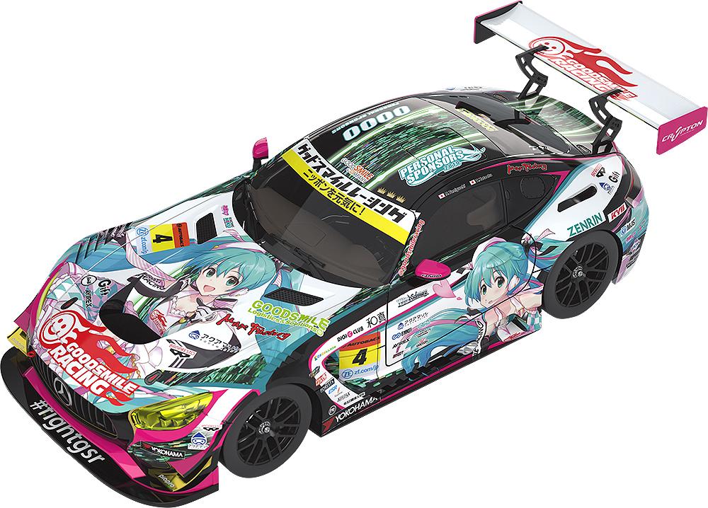 【Pre-order】Hatsune Miku - Hatsune Miku GT Project 1/43rd Scale Good Smile Hatsune Miku AMG: 2019 Ver. (Rerun)(Model Kits)
