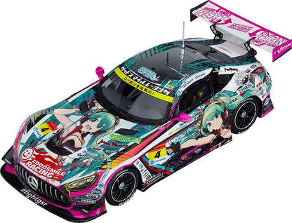 【Pre-order】Hatsune Miku - Hatsune Miku GT Project 1/43rd Scale Good Smile Hatsune Miku AMG 2020 SUPER GT Okayama Test Ver. (Rerun)(Model Kits)