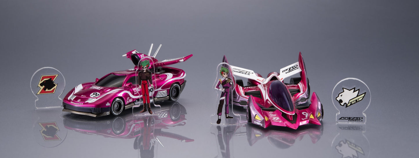 【Pre-order】Future GPX Cyber Formula -  Collection Set (Heritage Edition, Proto Jaguar Z-6 & Aoi Stealth Jaguar Z-7)