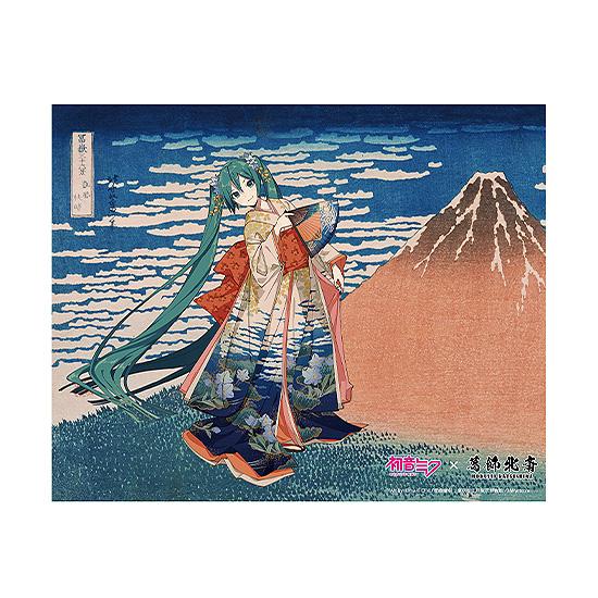【Pre-order】Hokusai Katsushika x Hatsune Miku iXima - Hatsune Miku Canvas Art (Fine Wind, Clear Morning, Rerun)