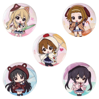 【Pre-order】K-ON! -  Pinback Button (Blind Box; Fluffy Rain Series; Collectible)