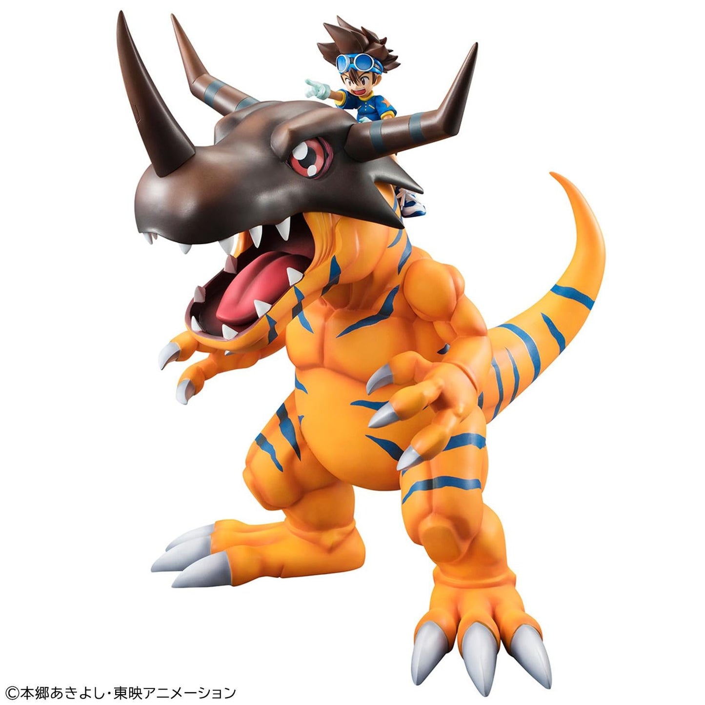 【Pre-order】Digimon Adventure - Greymon & Taichi Yagami G.E.M. Series Figure (Precious; Rerun)