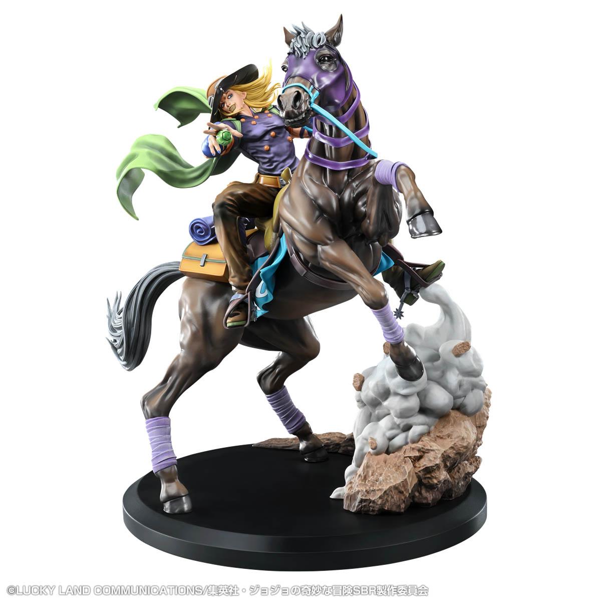 【Pre-order】JoJo's Bizarre Adventure - Gyro Zeppeli & Valkyrie Figure (STEEL BALL RUN)