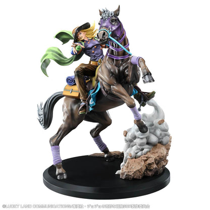 【Pre-order】JoJo's Bizarre Adventure - Gyro Zeppeli & Valkyrie Figure (STEEL BALL RUN)
