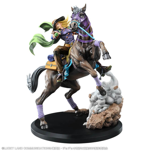 【Pre-order】JoJo's Bizarre Adventure - Gyro Zeppeli & Valkyrie Figure (STEEL BALL RUN)