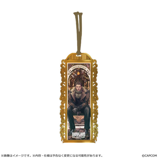 【Pre-order】Resident Evil 4 BIOHAZARD - Chris Metal Bookmark (30th, Rerun)