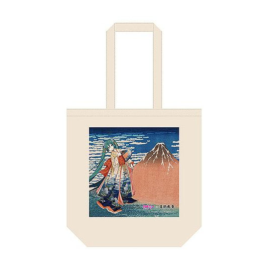 【Pre-order】Hokusai Katsushika x Hatsune Miku - Hatsune Miku Tote Bag (by iXima; Fine Wind, Clear Morning; Rerun)