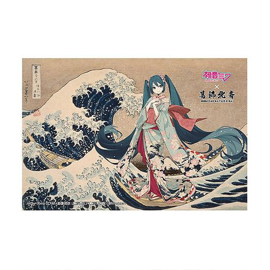 【Pre-order】Hokusai Katsushika x Hatsune Miku by iXima - Hatsune Miku Postcard (The Great Wave off Kanagawa (Kimono Ver.) (Rerun))