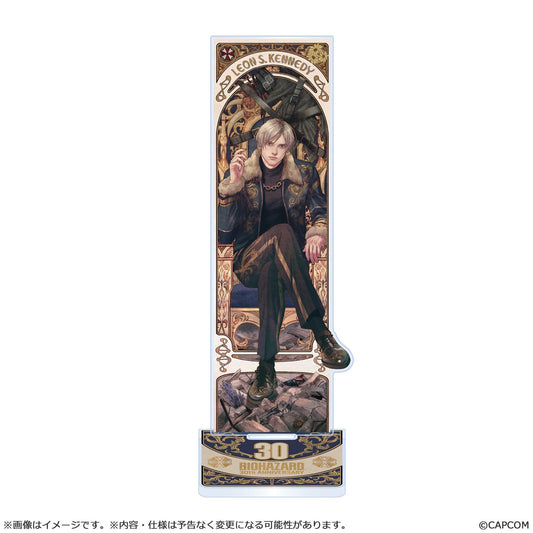【Pre-order】Resident Evil 4 BIOHAZARD - Leon Acrylic Stand (30th;Collection;Rerun)