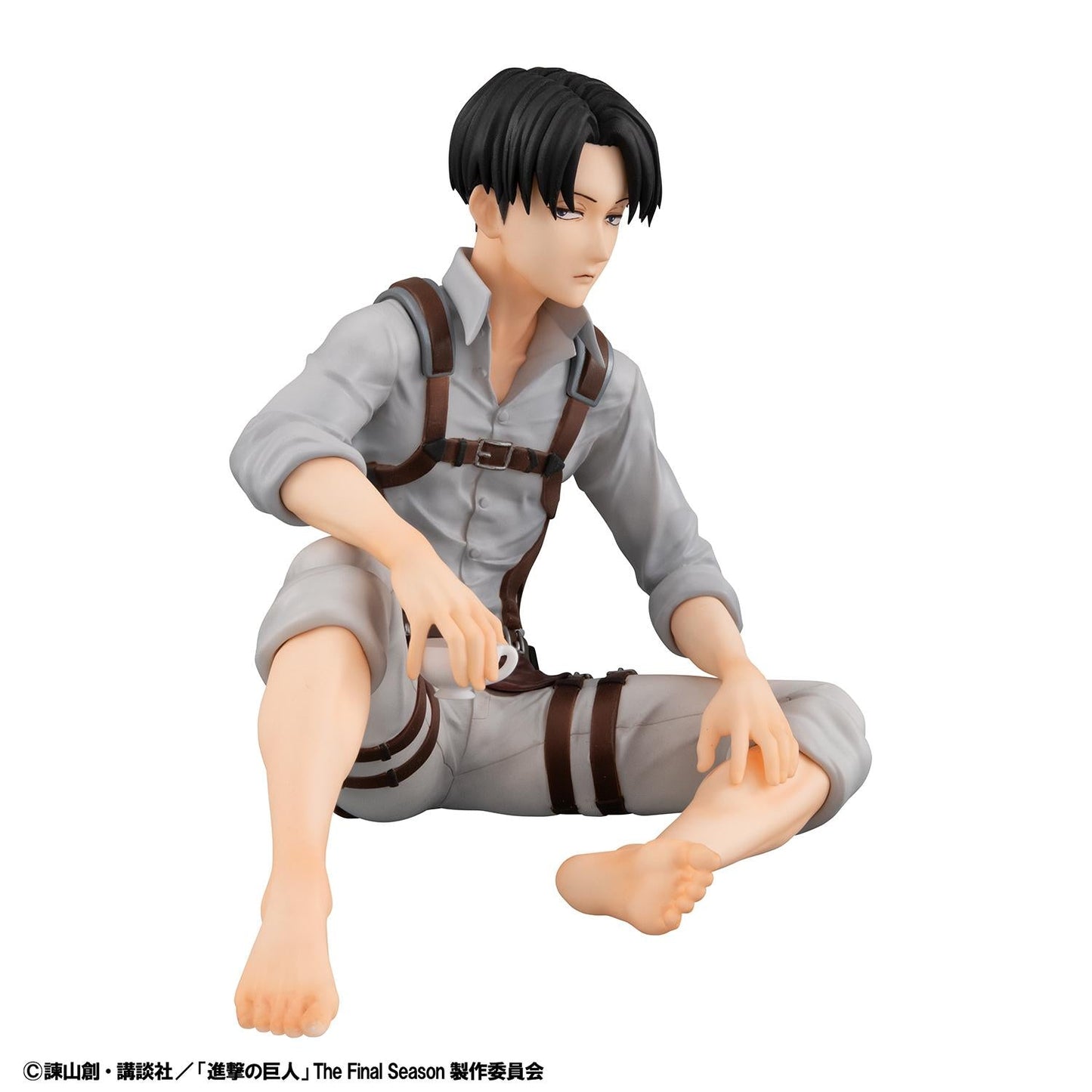 【Pre-order】Attack on Titan - Levi Figure (G.E.M. Series; Palm size; Squad Captain)