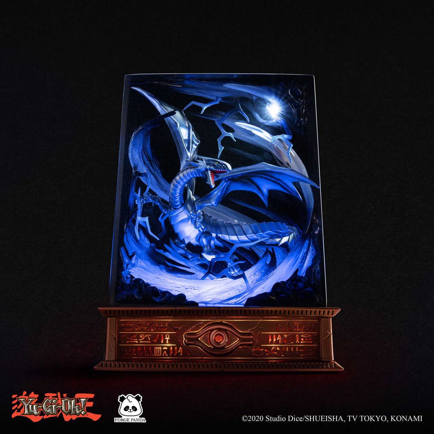 【Pre-order】Yu-Gi-Oh! - Blue Eyes White Dragon Resin Diorama Lamp