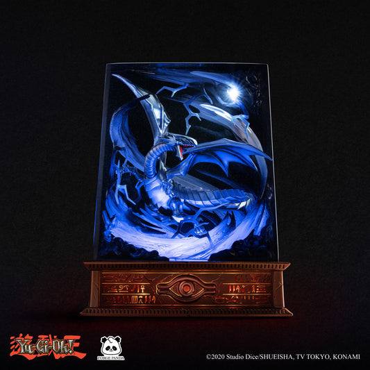 【Pre-order】Yu-Gi-Oh! - Blue Eyes White Dragon Resin Diorama Lamp